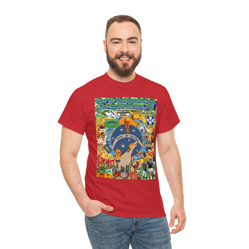 Unisex 100% Algodão OEKO-TEX® | Brasil x Escócia
