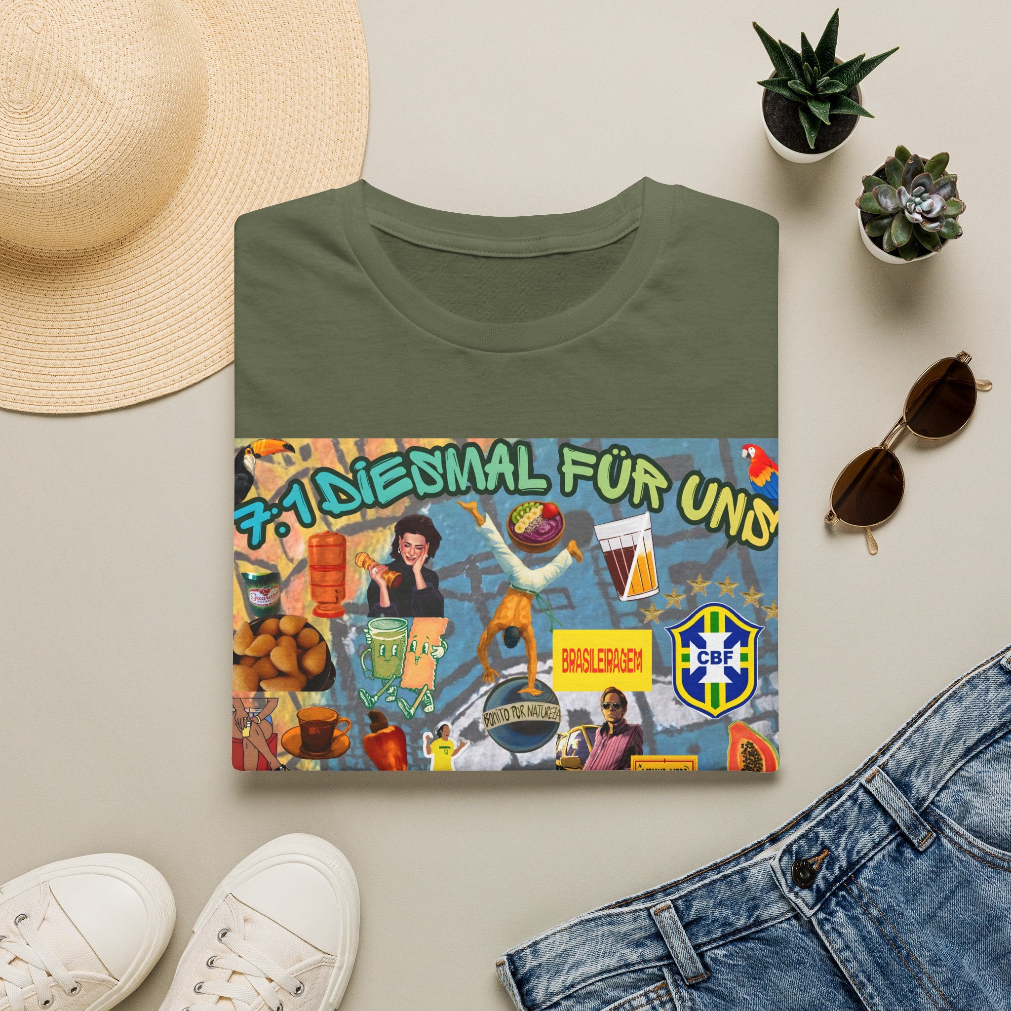 Unisex Graphic T-Shirt | Brasil x Alemanha