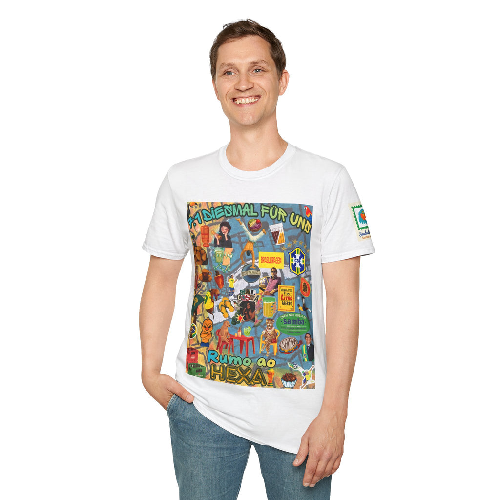 Unisex Graphic T-Shirt | Brasil x Alemanha