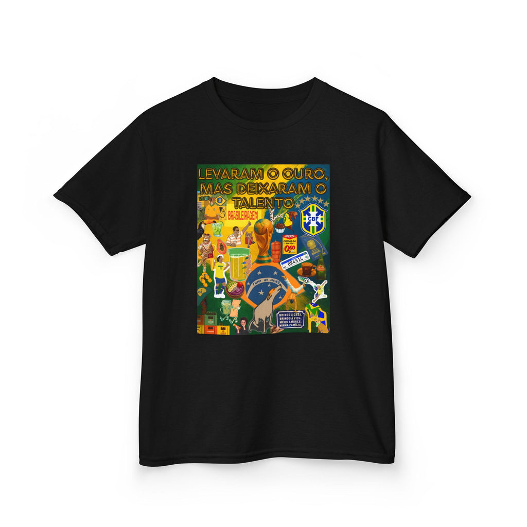 Unisex Kids 100% Algodão | Brasil x Portugal
