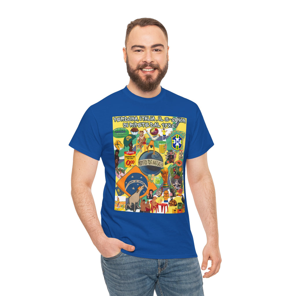 Unisex 100% Algodão OEKO-TEX® | Brasil x Itália