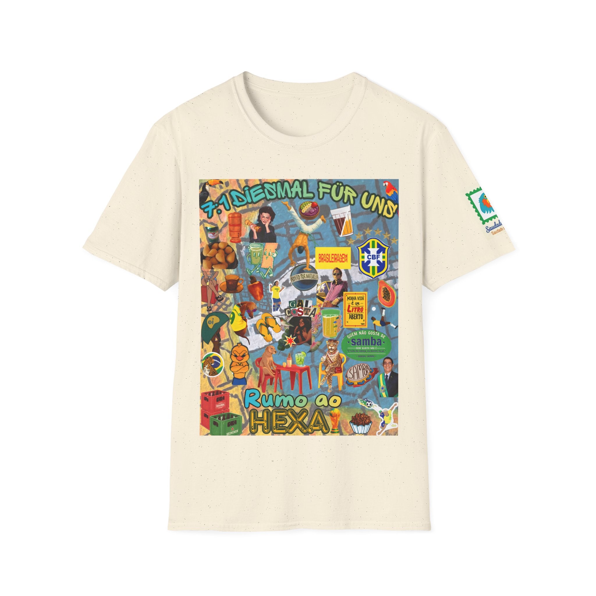 Unisex Graphic T-Shirt | Brasil x Alemanha