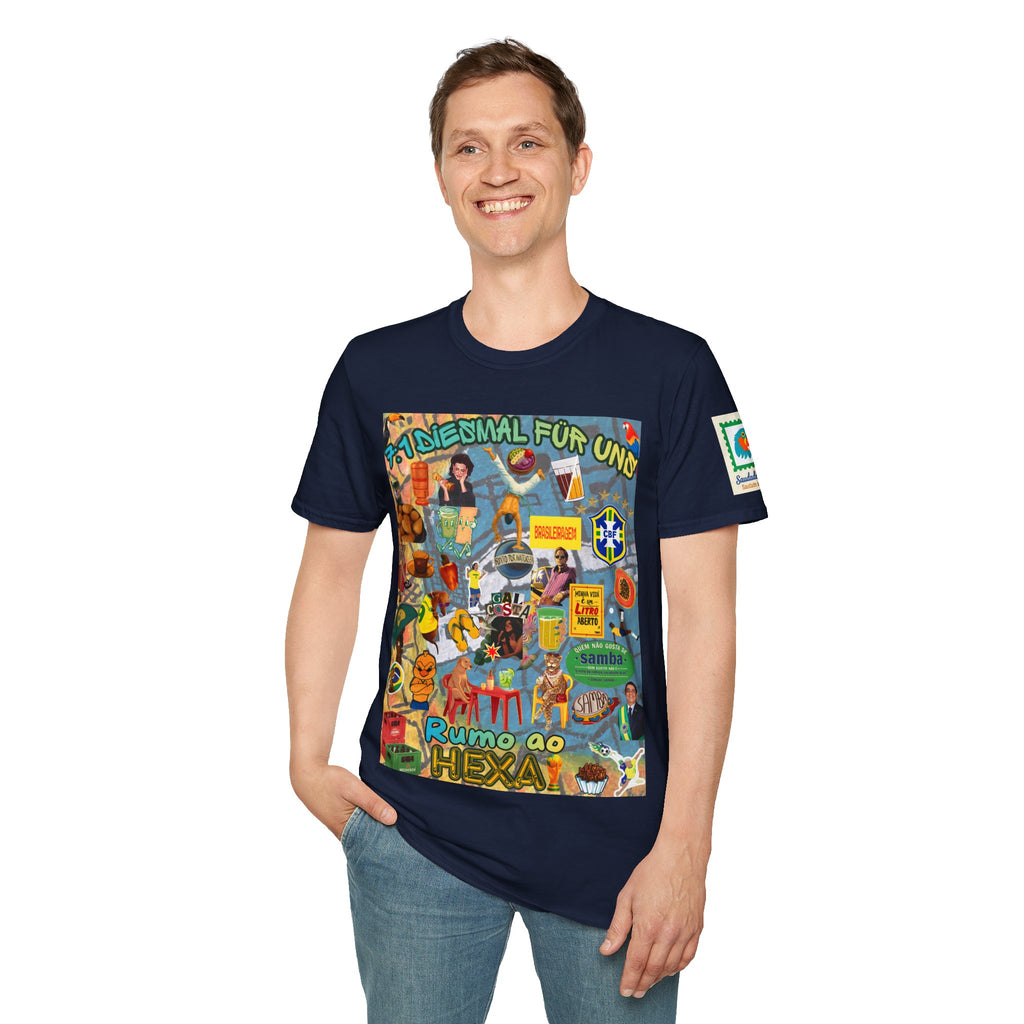Unisex Graphic T-Shirt | Brasil x Alemanha