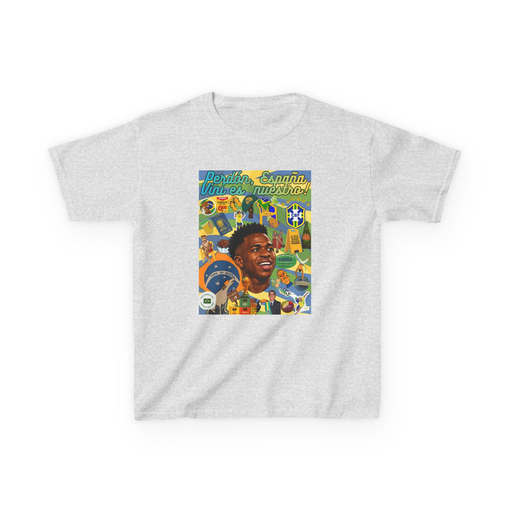 Unisex Kids 100% Algodão | Brasil x Espanha