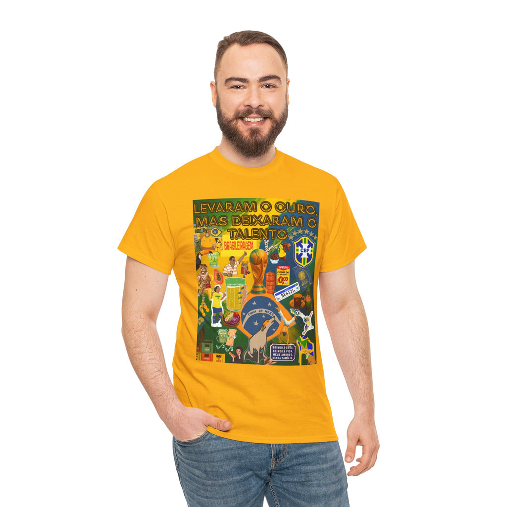 Unisex 100% Algodão OEKO-TEX®  | Brasil x Portugal