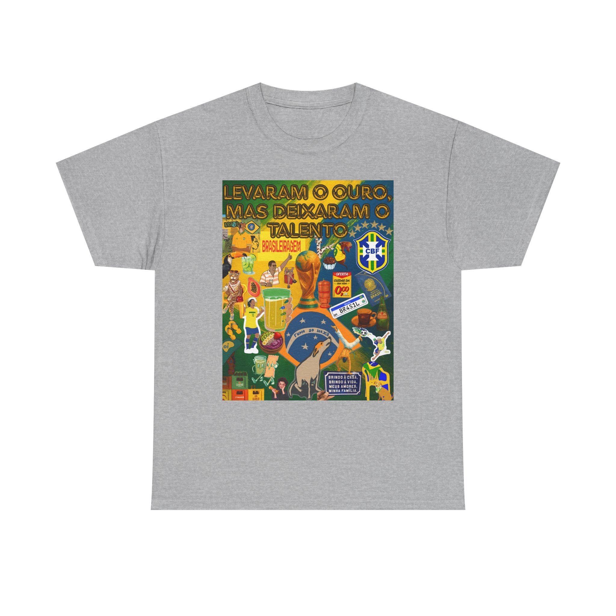 Unisex 100% Algodão OEKO-TEX®  | Brasil x Portugal