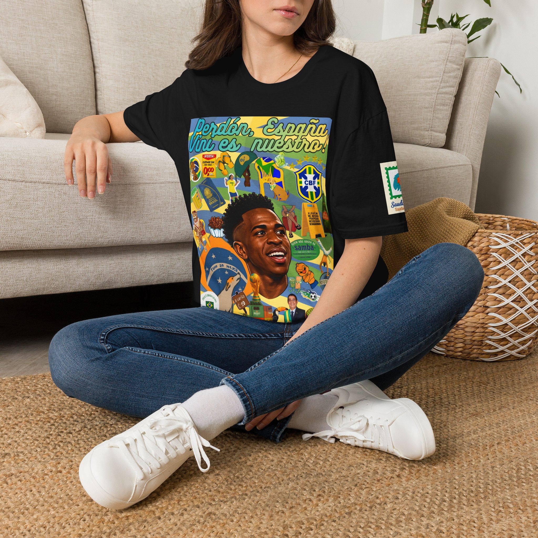 Unisex Graphic T-Shirt | Brasil x Espanha
