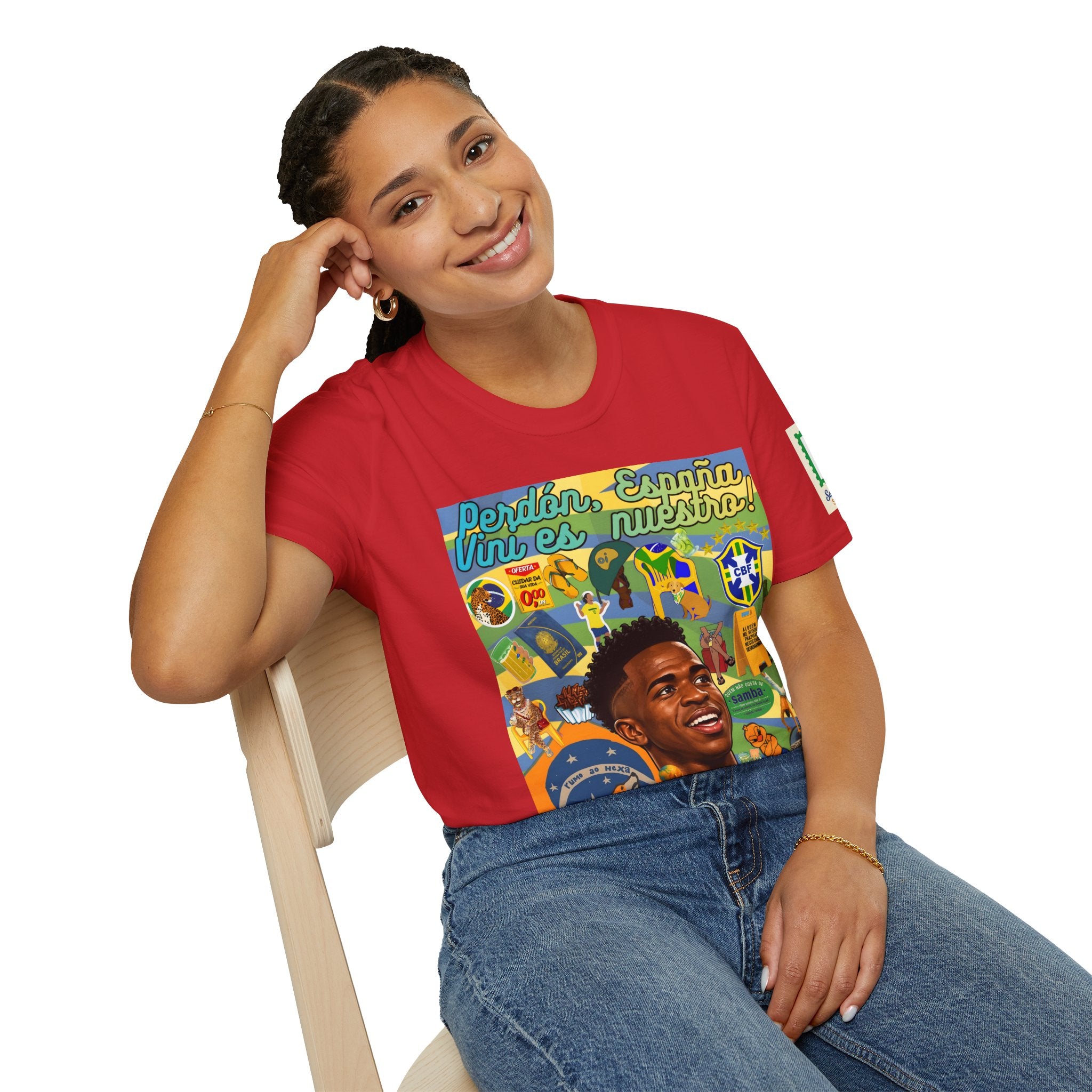 Unisex Graphic T-Shirt | Brasil x Espanha