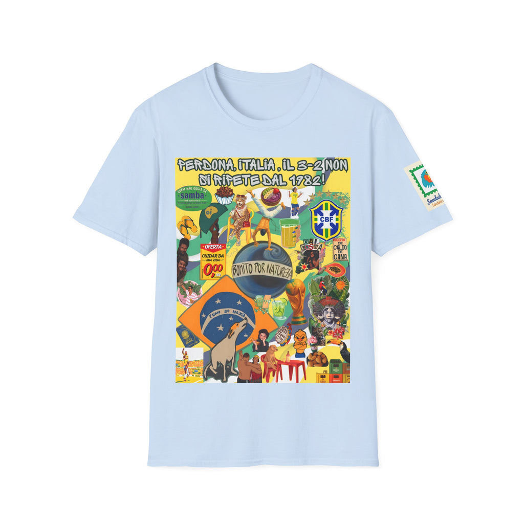 Unisex Graphic T-Shirt | Brasil x Itália