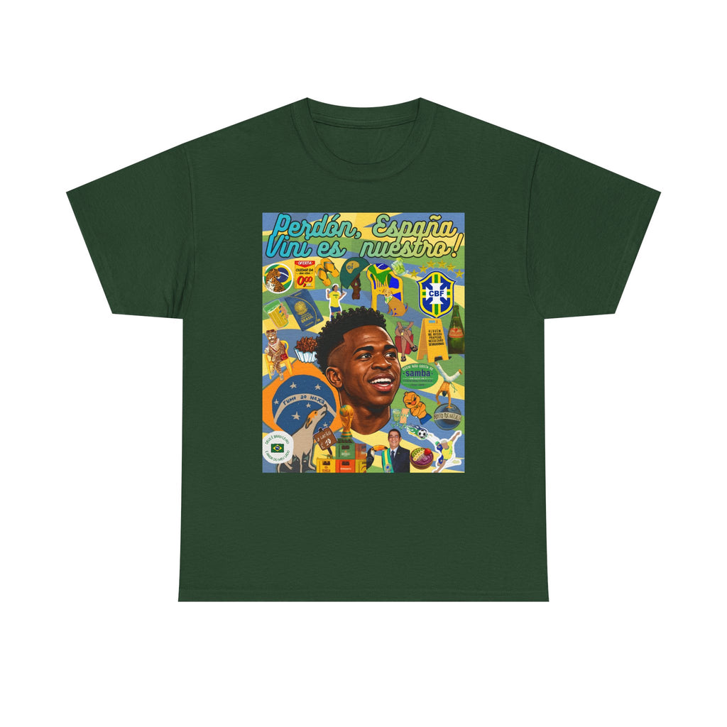 Unisex 100% Algodão OEKO-TEX®  | Brasil x Espanha