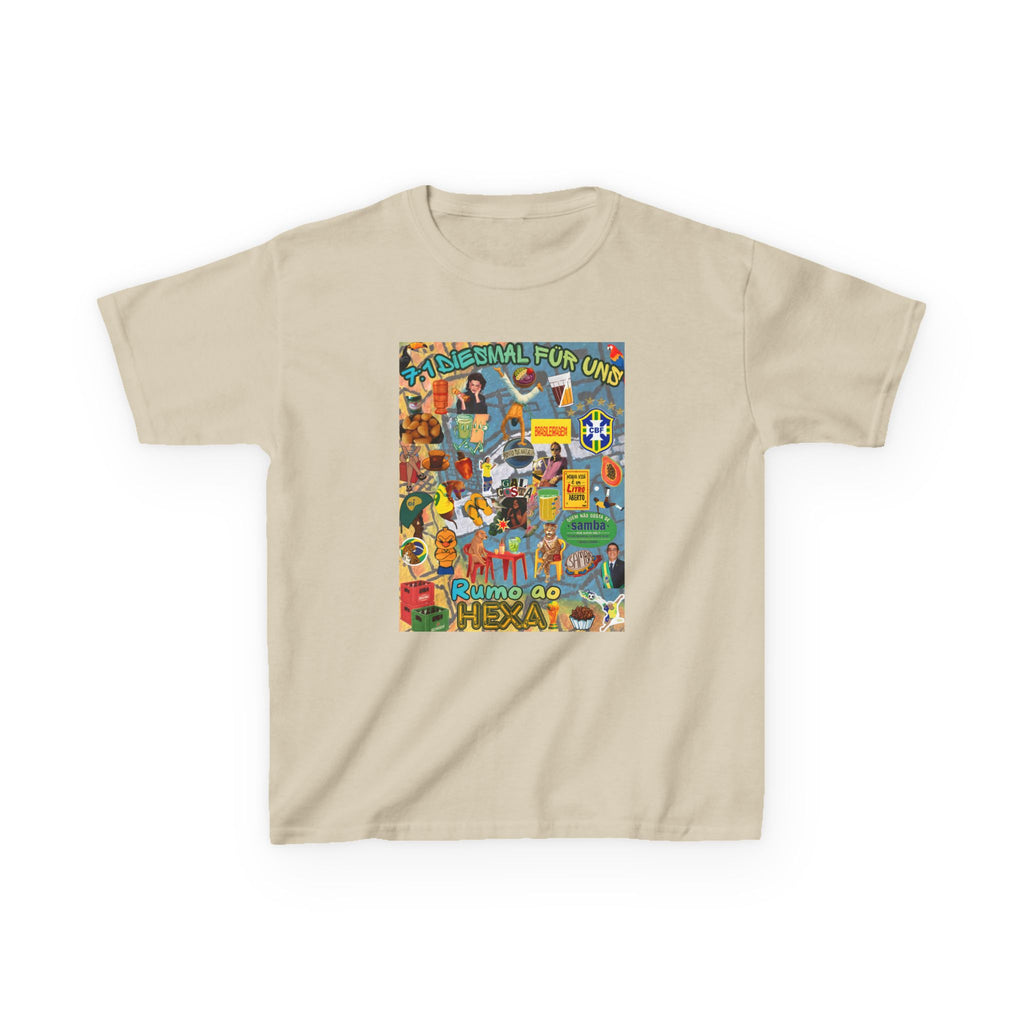 Unisex Kids 100% Algodão | Brasil x Alemanha