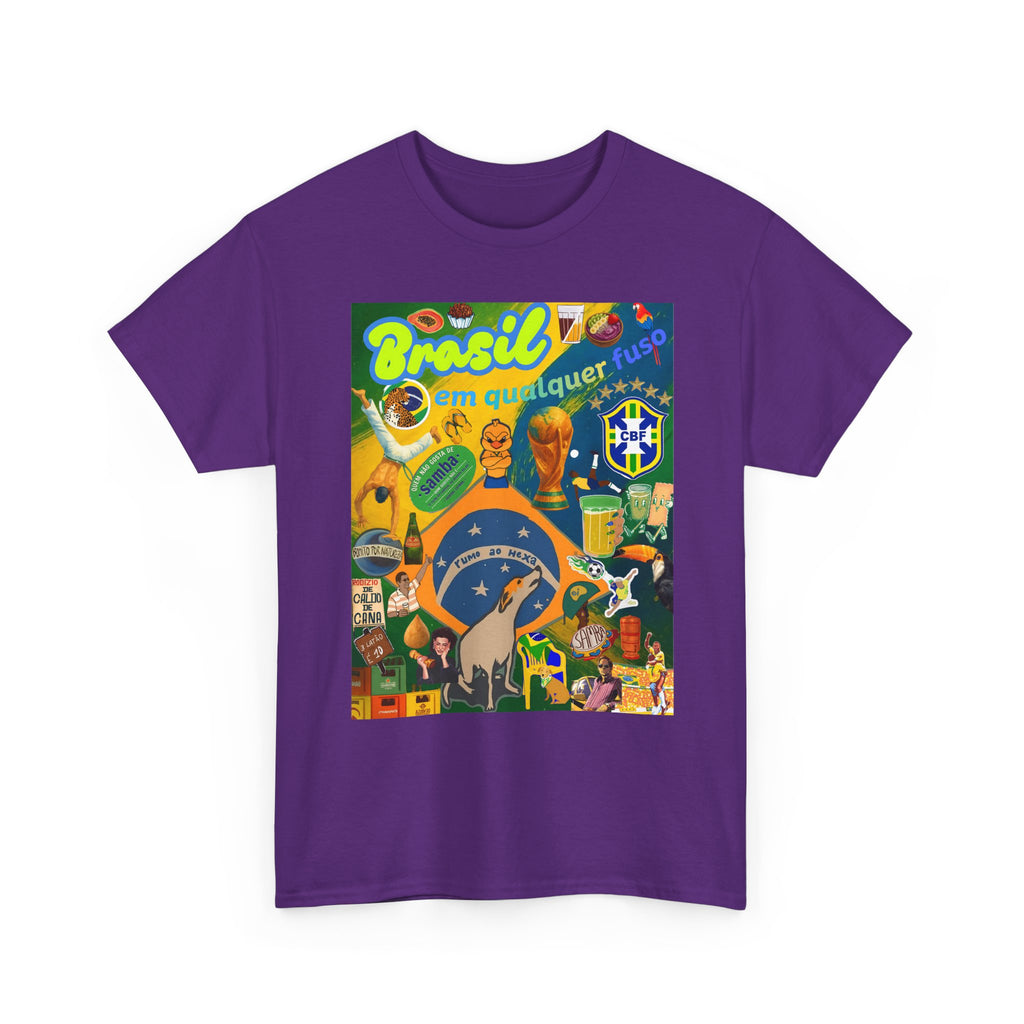 Unisex 100% Algodão OEKO-TEX®  | Brasil em qualquer fuso!