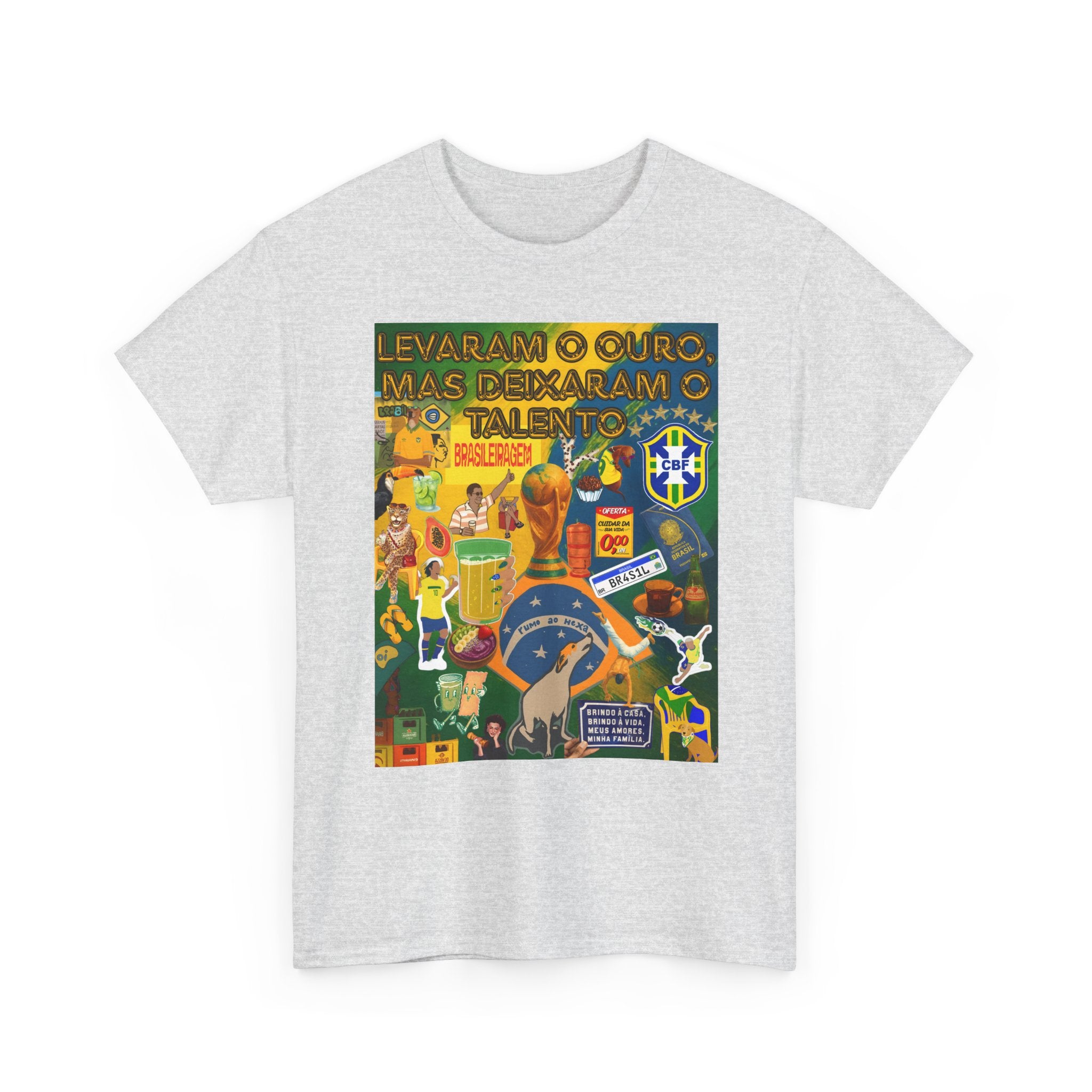 Unisex 100% Algodão OEKO-TEX®  | Brasil x Portugal