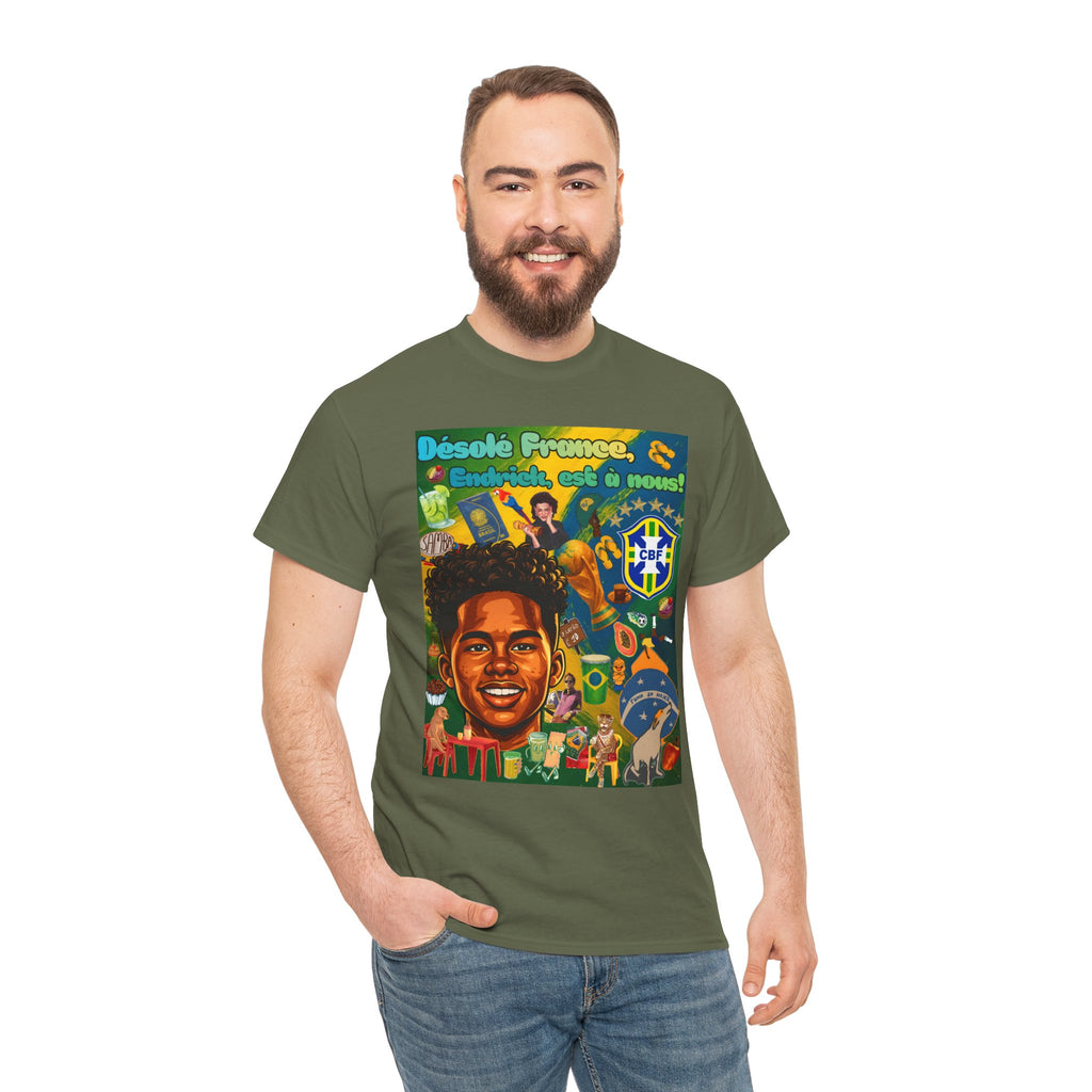 Unisex 100% Algodão OEKO-TEX®  | Brasil x Alemanha