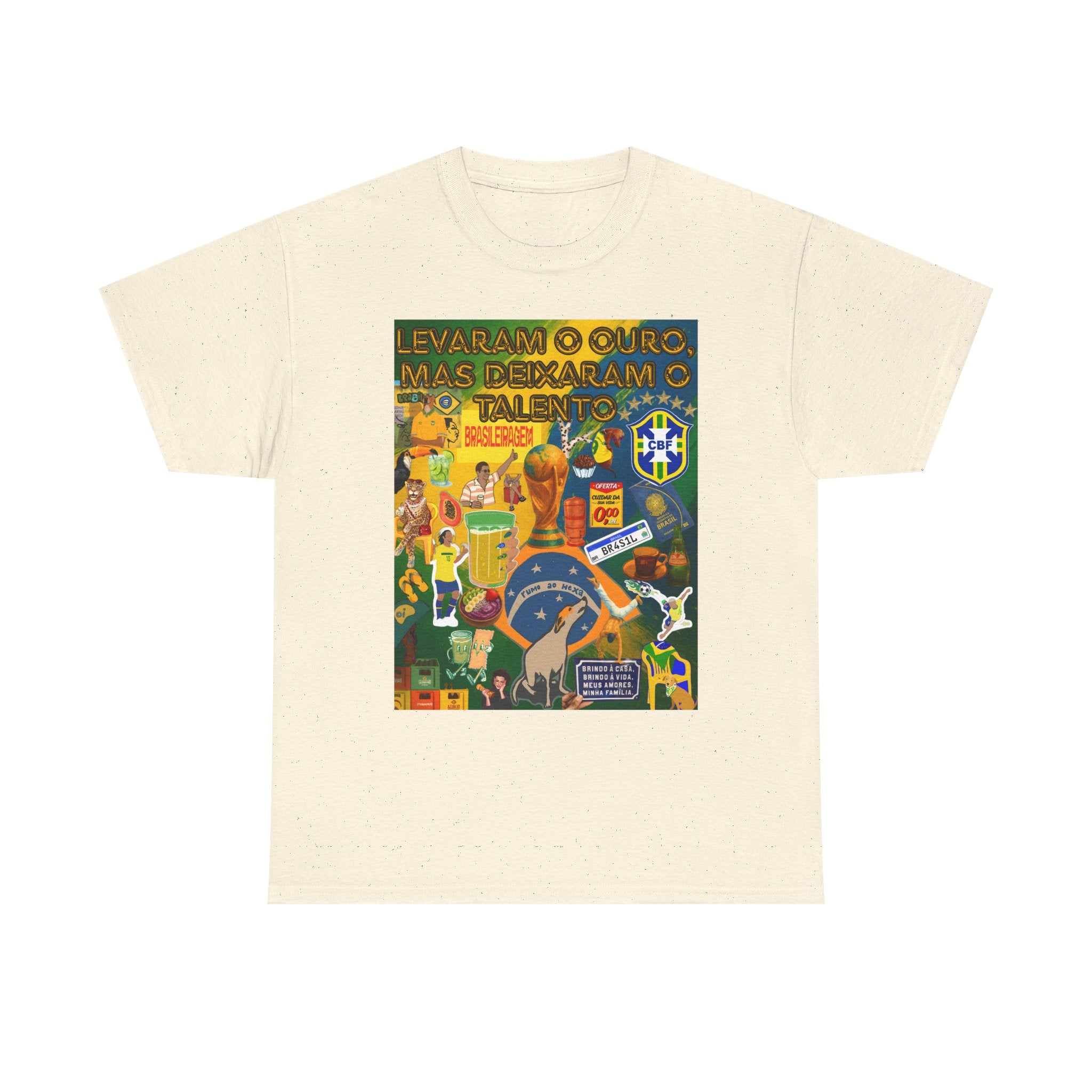 Unisex 100% Algodão OEKO-TEX®  | Brasil x Portugal