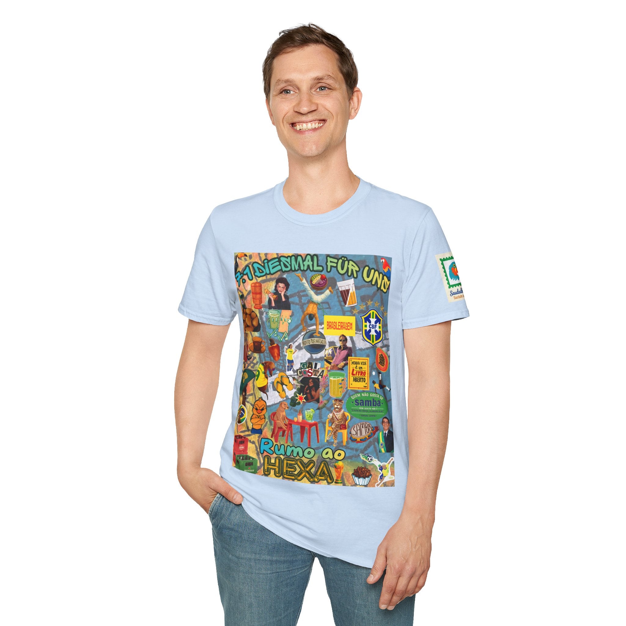 Unisex Graphic T-Shirt | Brasil x Alemanha