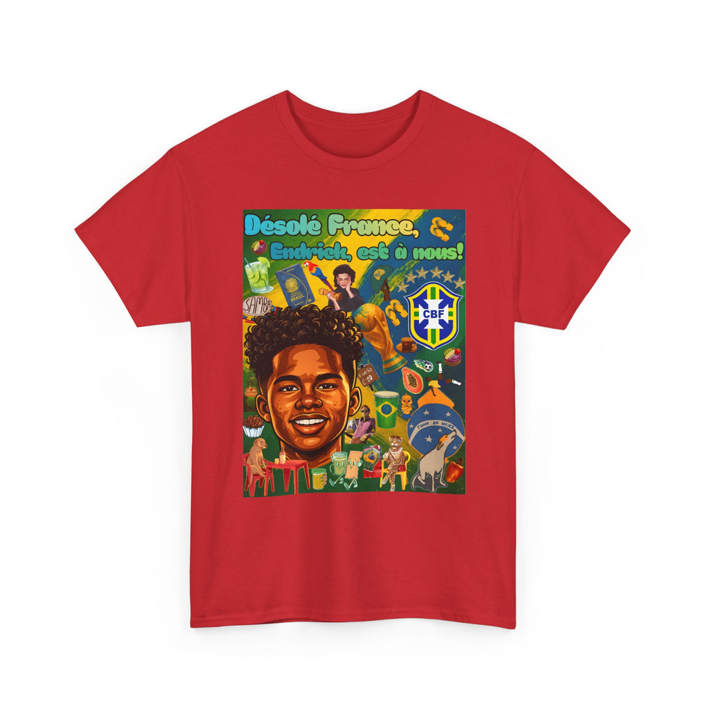 Unisex 100% Algodão OEKO-TEX®  | Brasil x França