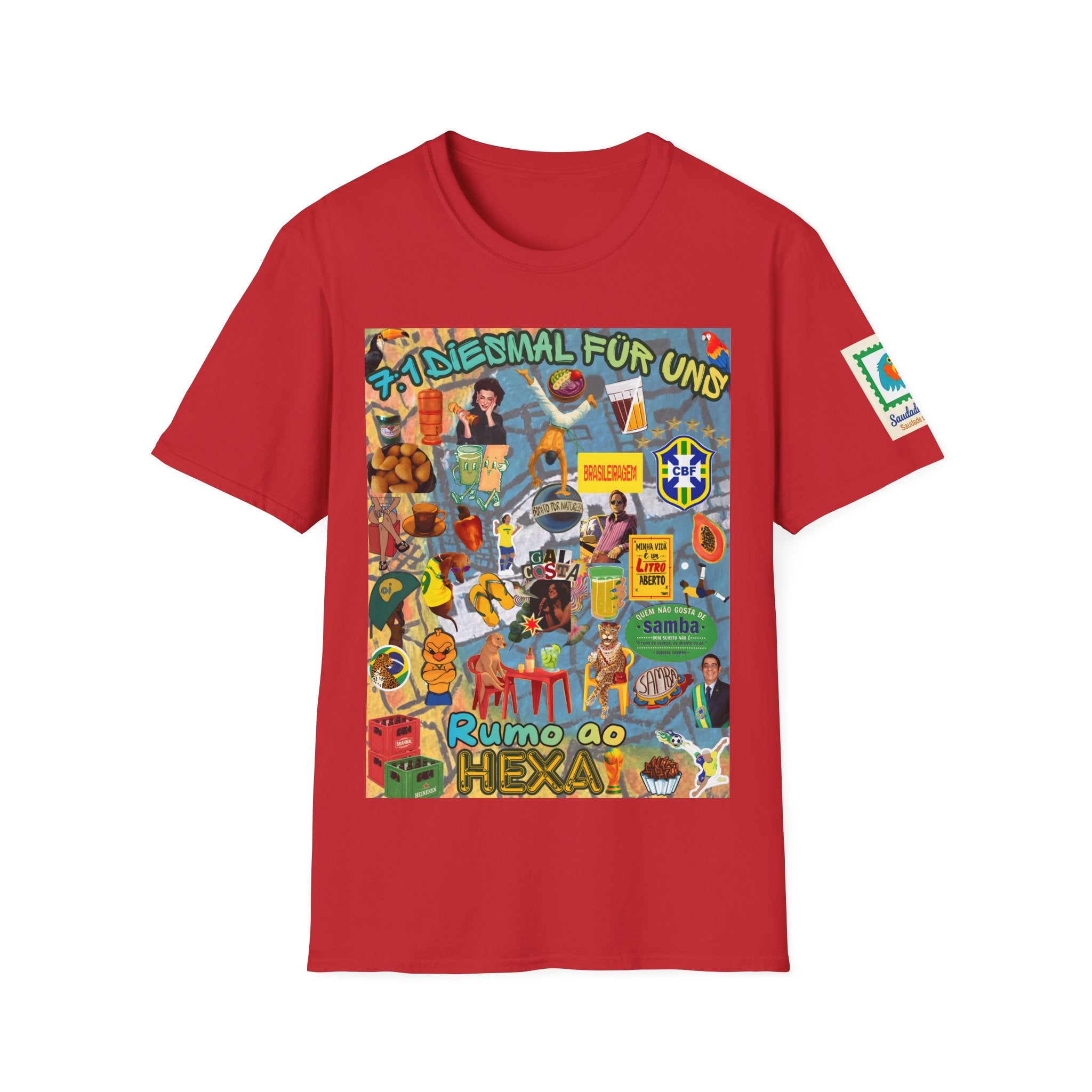 Unisex Graphic T-Shirt | Brasil x Alemanha