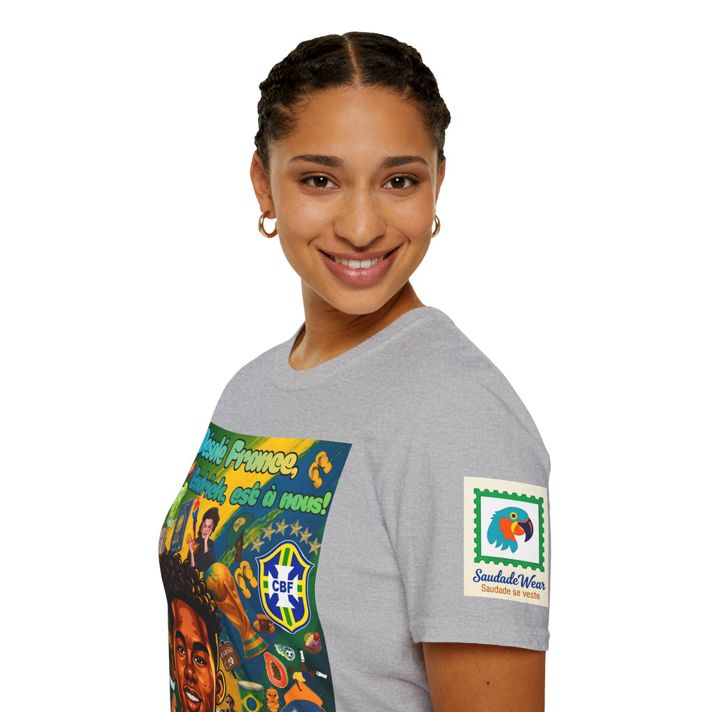 Unisex Graphic T-Shirt | Brasil x França