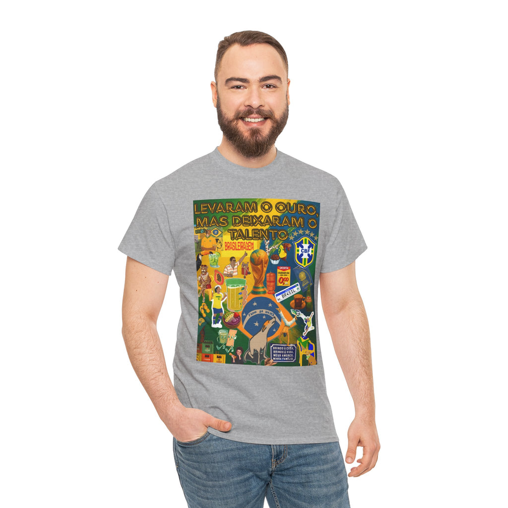 Unisex 100% Algodão OEKO-TEX®  | Brasil x Portugal