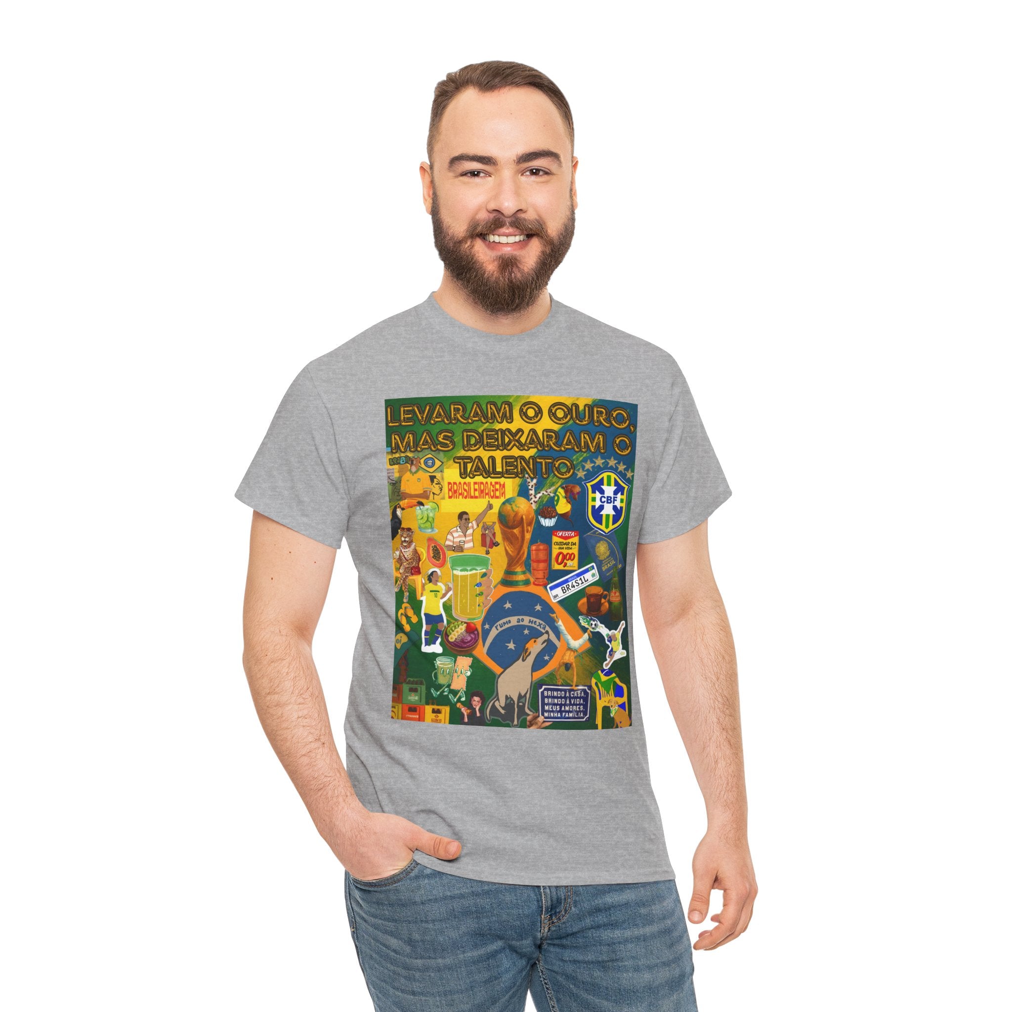 Unisex 100% Algodão OEKO-TEX®  | Brasil x Portugal