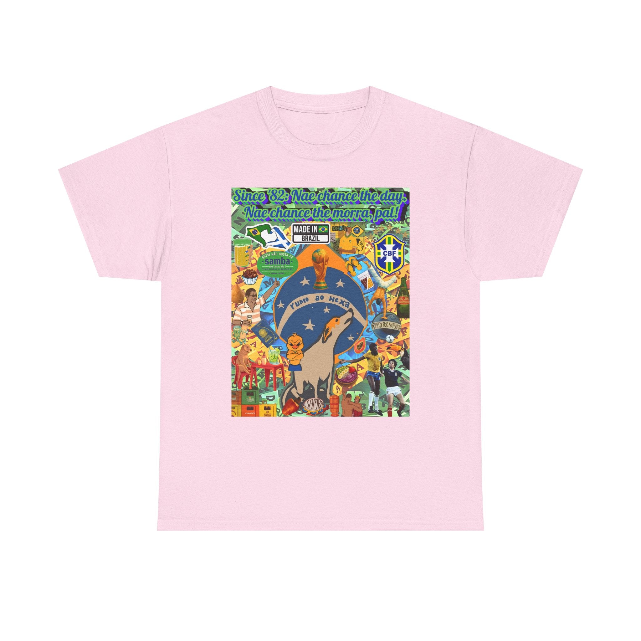 Unisex 100% Algodão OEKO-TEX® | Brasil x Escócia