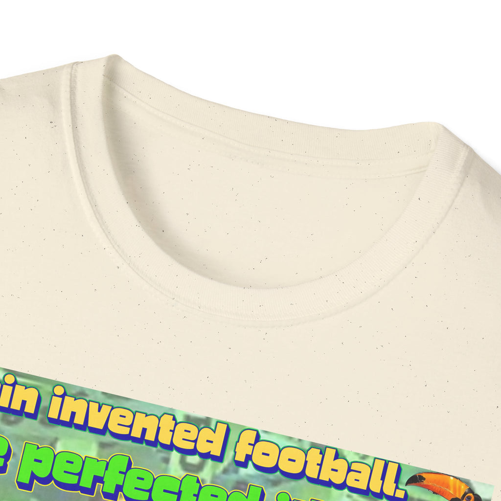 Unisex Graphic T-Shirt | Brasil x Britain - O jogo nasceu lá, mas o Brasil o elevou a outro patamar!