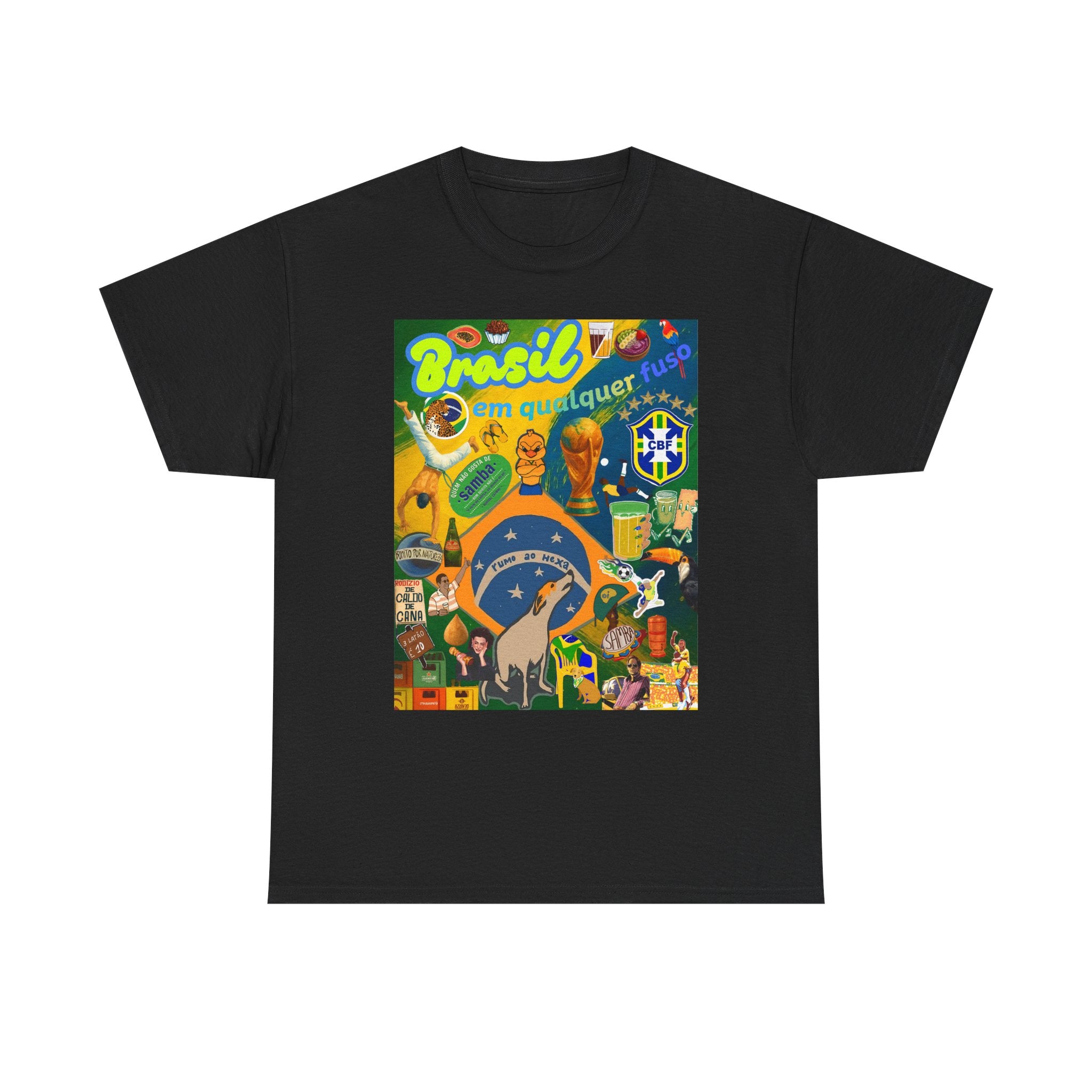 Unisex 100% Algodão OEKO-TEX®  | Brasil em qualquer fuso!