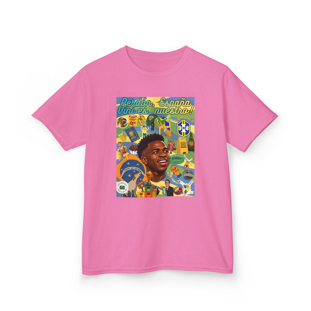 Unisex Kids 100% Algodão | Brasil x Espanha