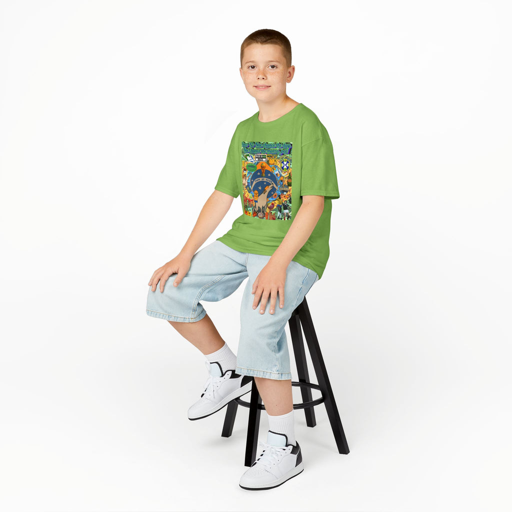 Unisex Kids 100% Algodão- Brasil x Escócia