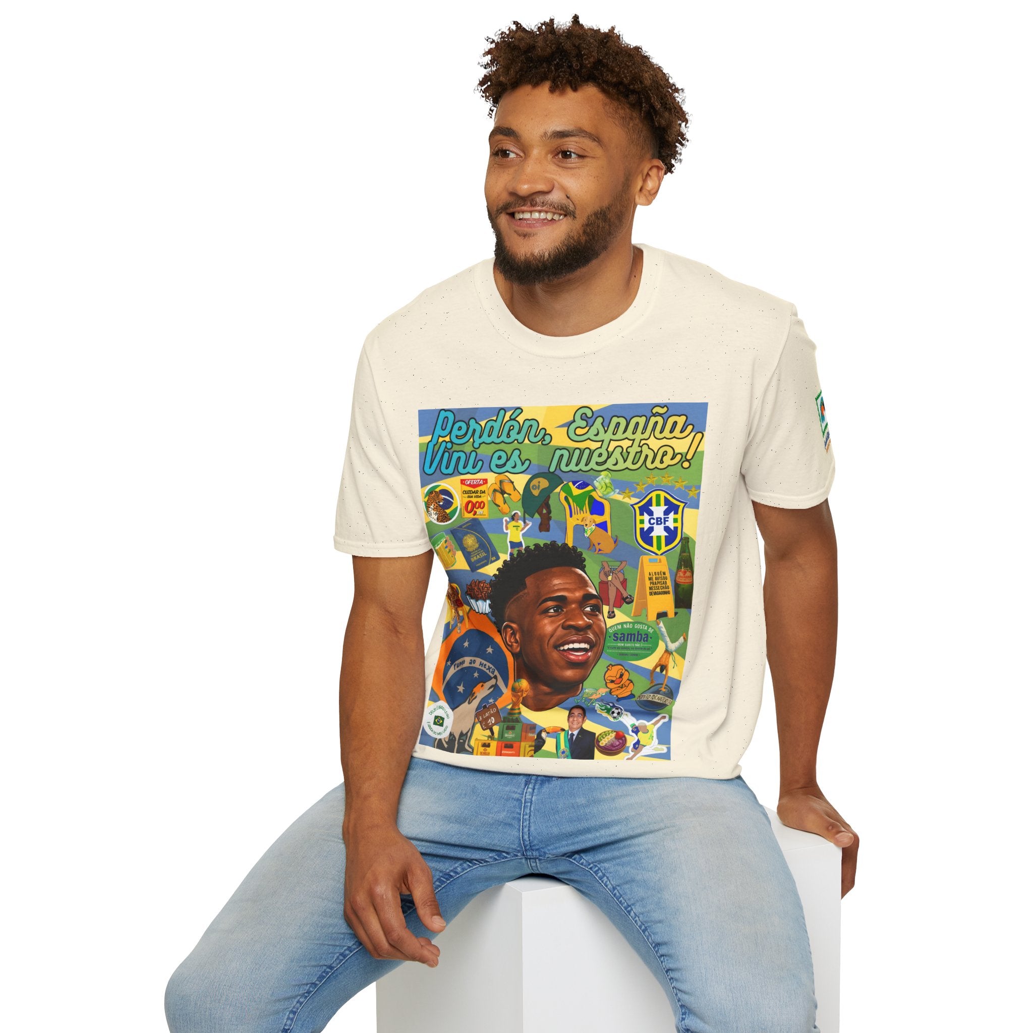 Unisex Graphic T-Shirt | Brasil x Espanha