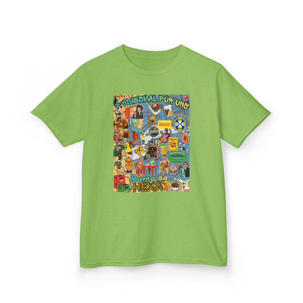 Unisex Kids 100% Algodão | Brasil x Alemanha