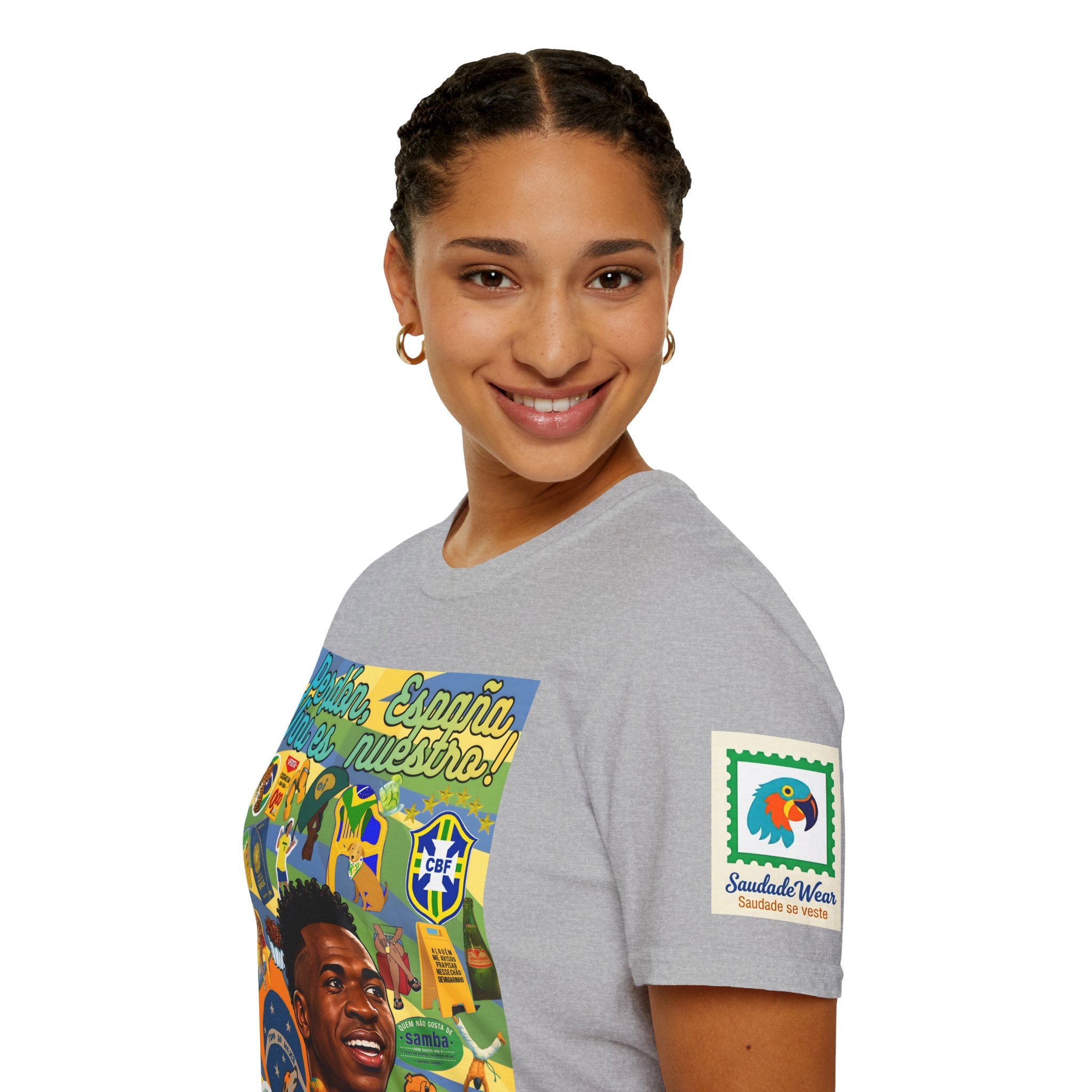 Unisex Graphic T-Shirt | Brasil x Espanha