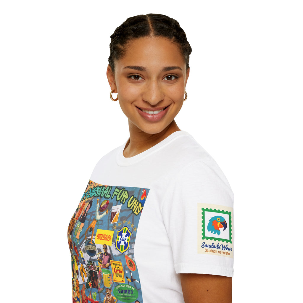 Unisex Graphic T-Shirt | Brasil x Alemanha