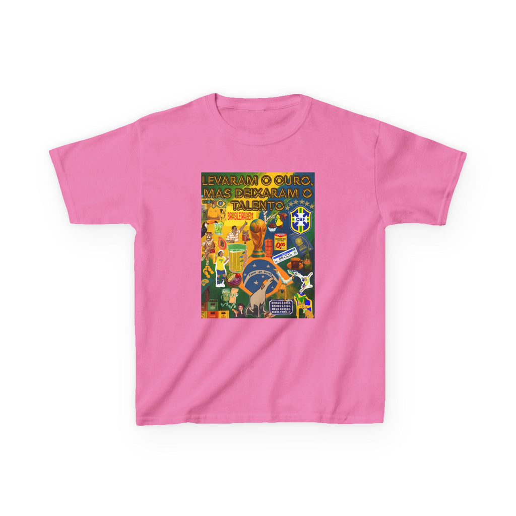 Unisex Kids 100% Algodão | Brasil x Portugal