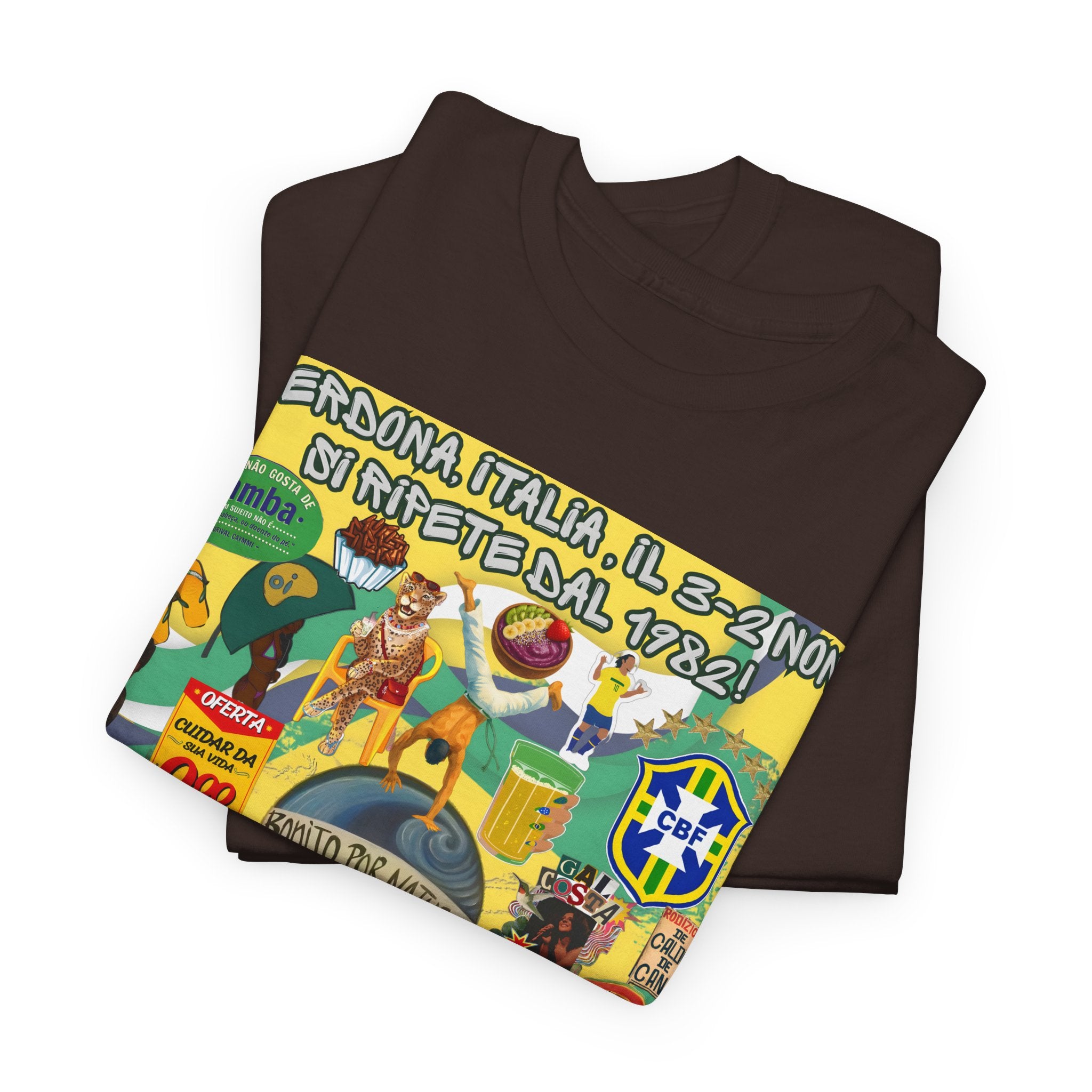 Unisex 100% Algodão OEKO-TEX® | Brasil x Itália