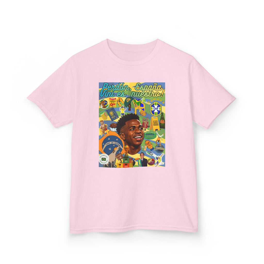 Unisex Kids 100% Algodão | Brasil x Espanha