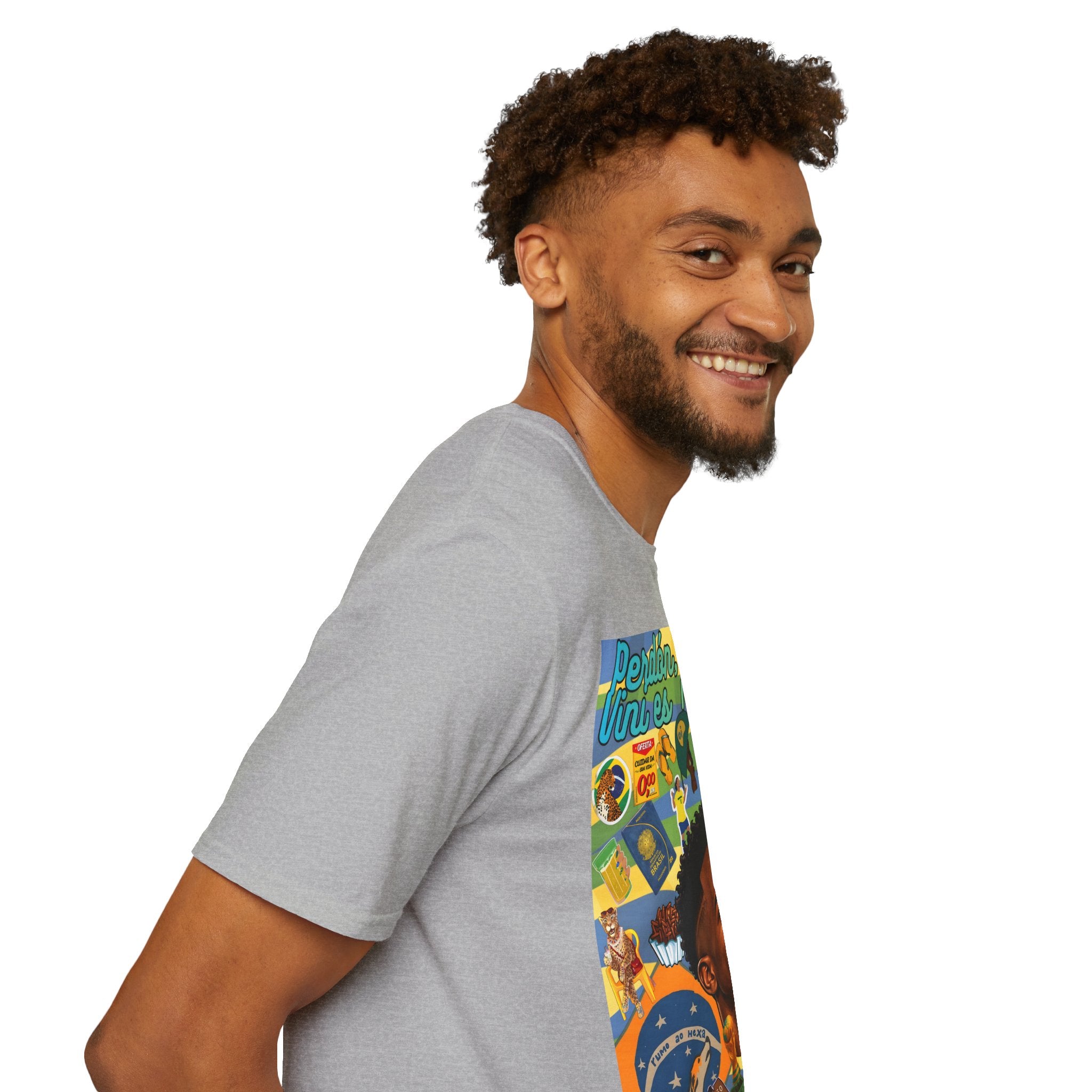 Unisex Graphic T-Shirt | Brasil x Espanha