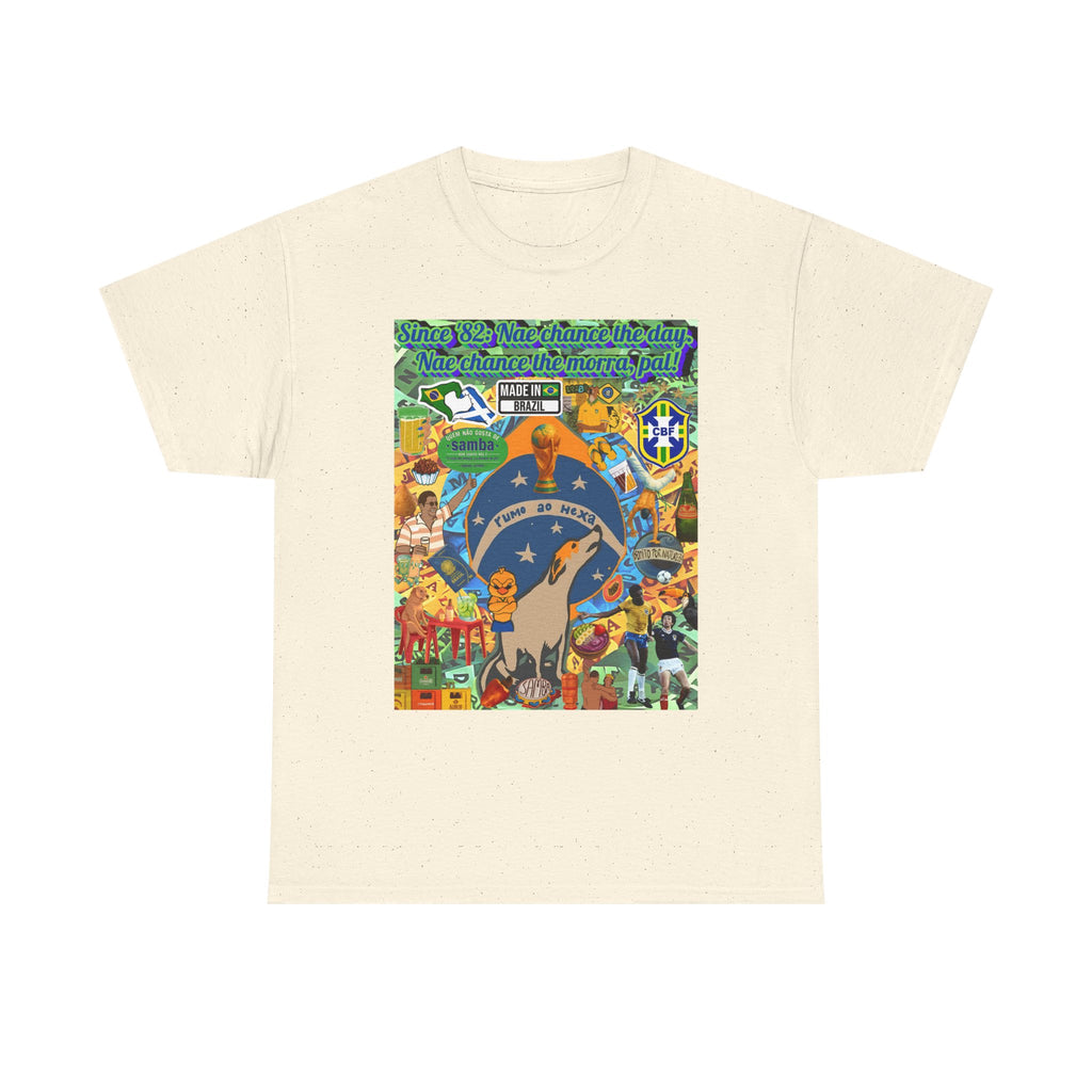 Unisex 100% Algodão OEKO-TEX® | Brasil x Escócia