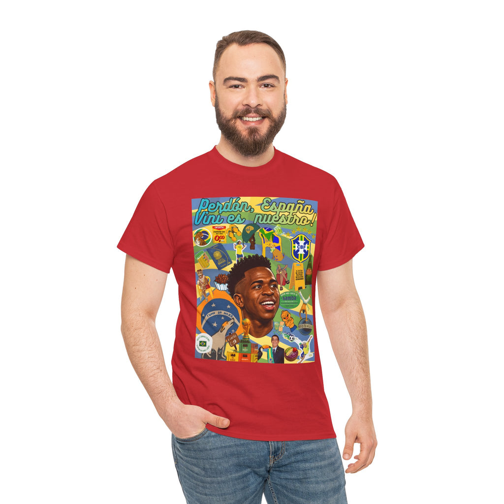 Unisex 100% Algodão OEKO-TEX®  | Brasil x Espanha