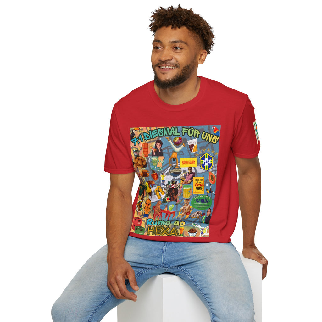 Unisex Graphic T-Shirt | Brasil x Alemanha