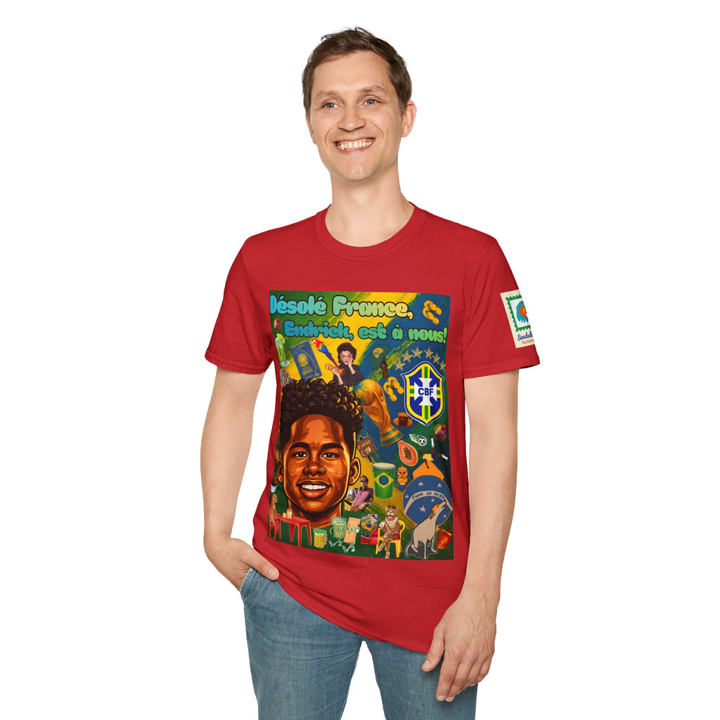 Unisex Graphic T-Shirt | Brasil x França