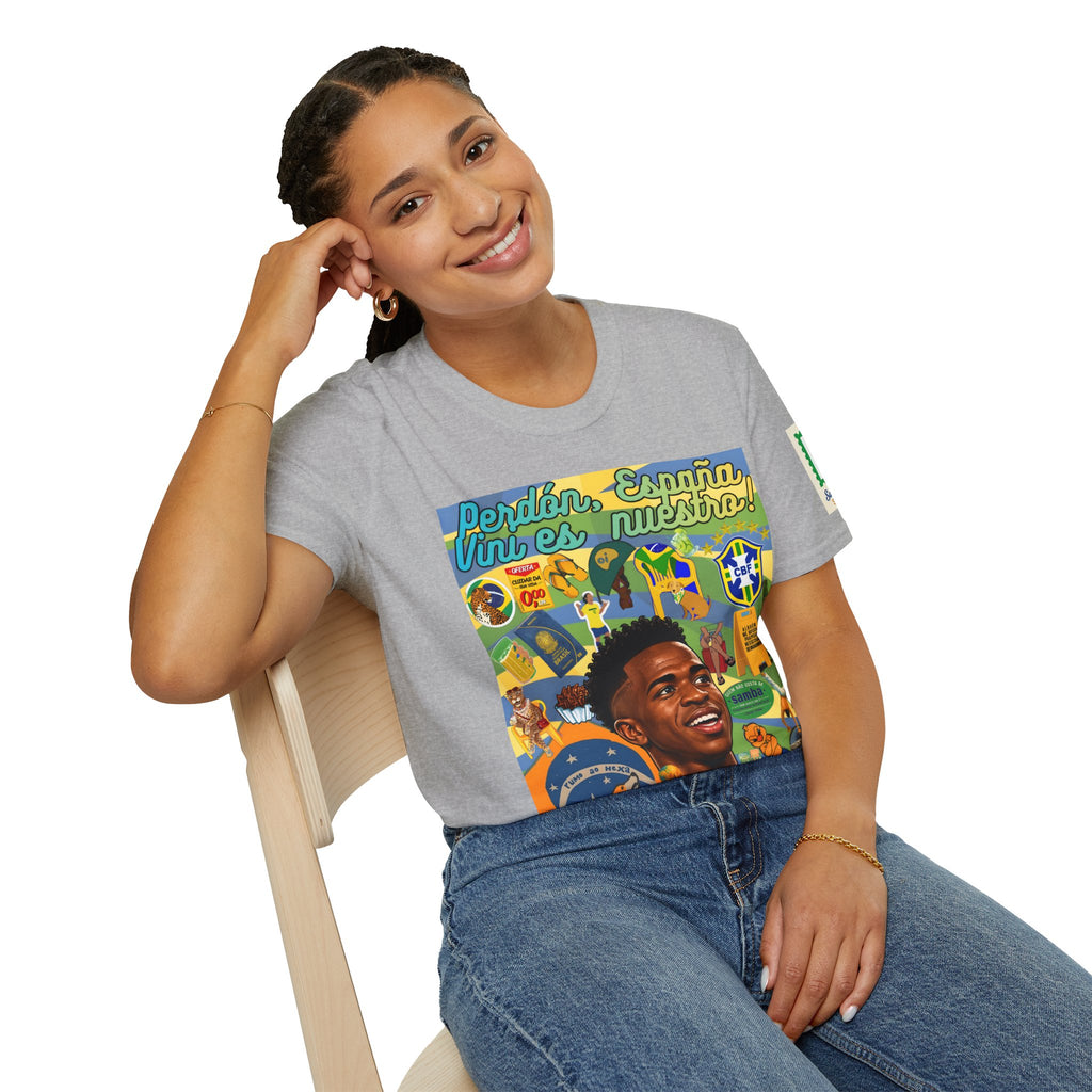 Unisex Graphic T-Shirt | Brasil x Espanha