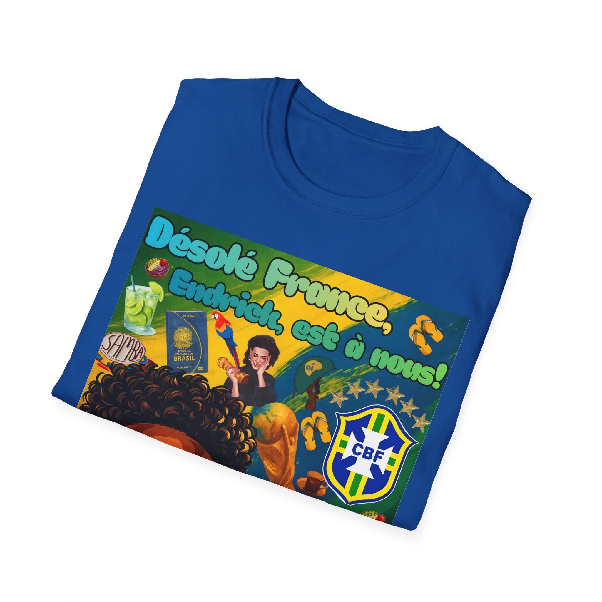 Unisex Graphic T-Shirt | Brasil x França