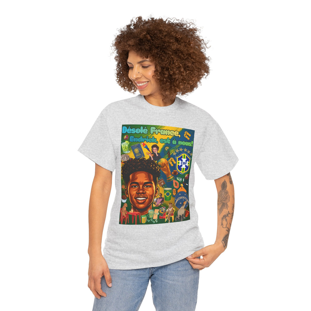 Unisex 100% Algodão OEKO-TEX®  | Brasil x França