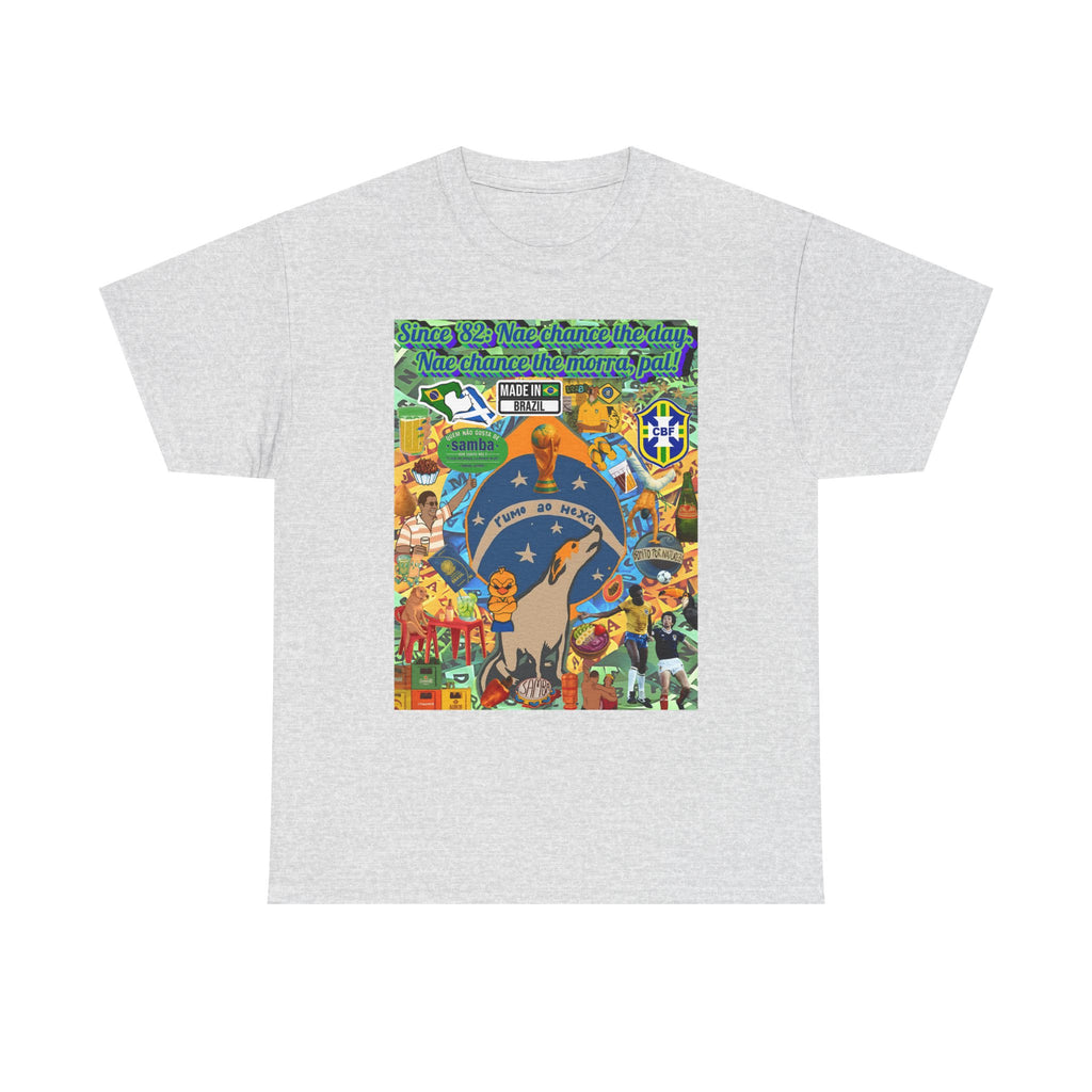 Unisex 100% Algodão OEKO-TEX® | Brasil x Escócia