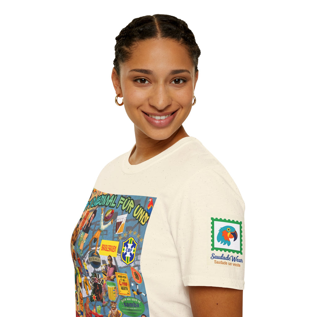 Unisex Graphic T-Shirt | Brasil x Alemanha