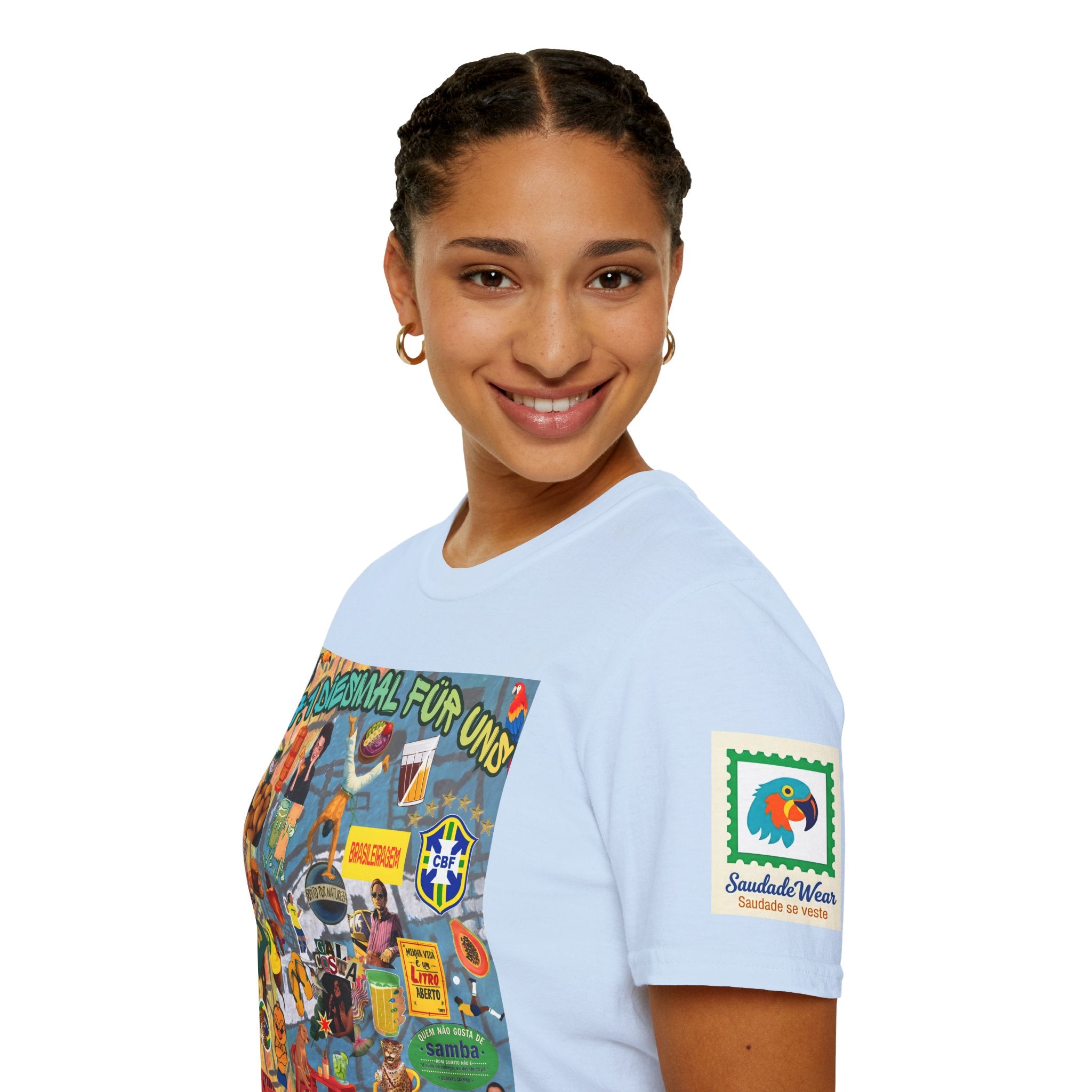 Unisex Graphic T-Shirt | Brasil x Alemanha