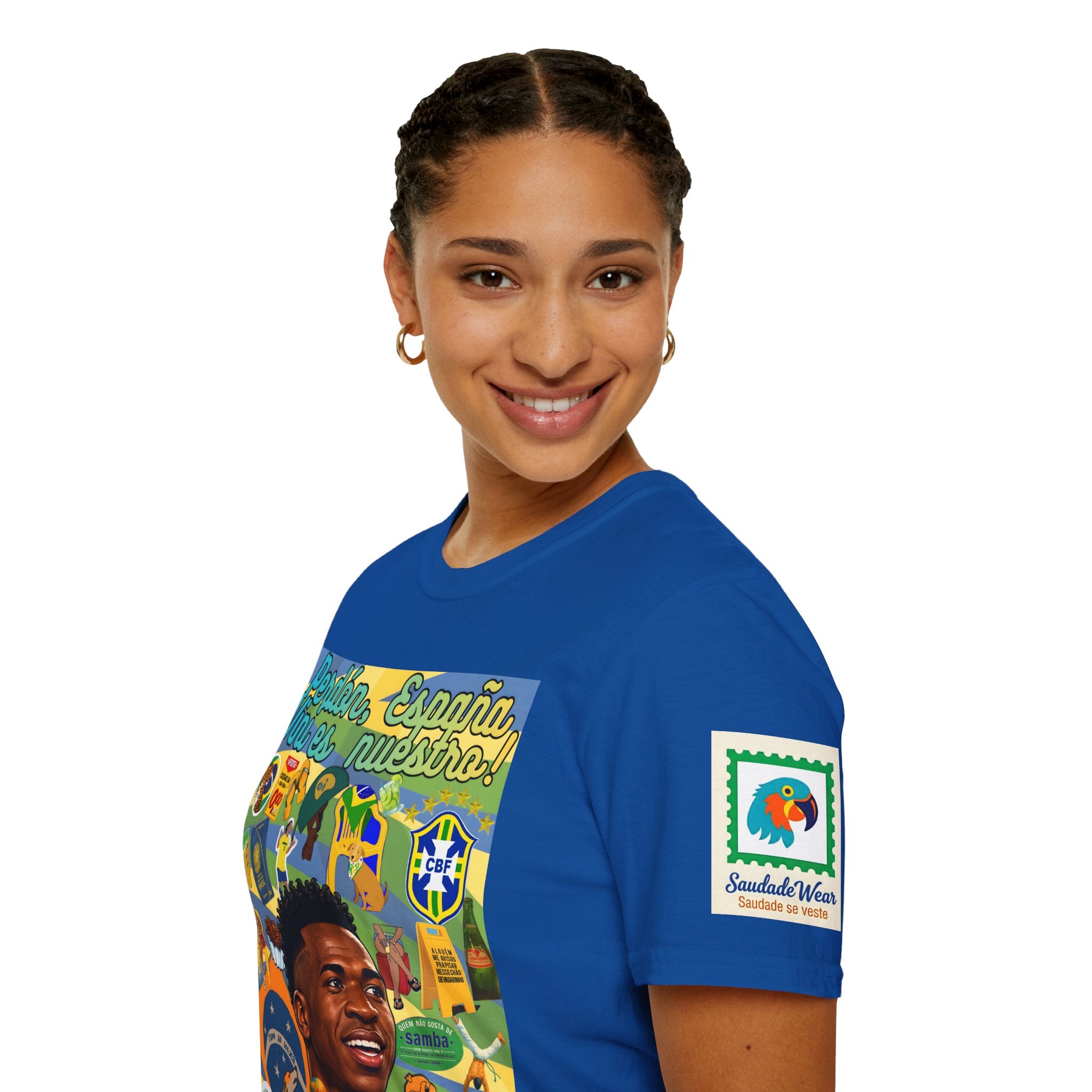 Unisex Graphic T-Shirt | Brasil x Espanha