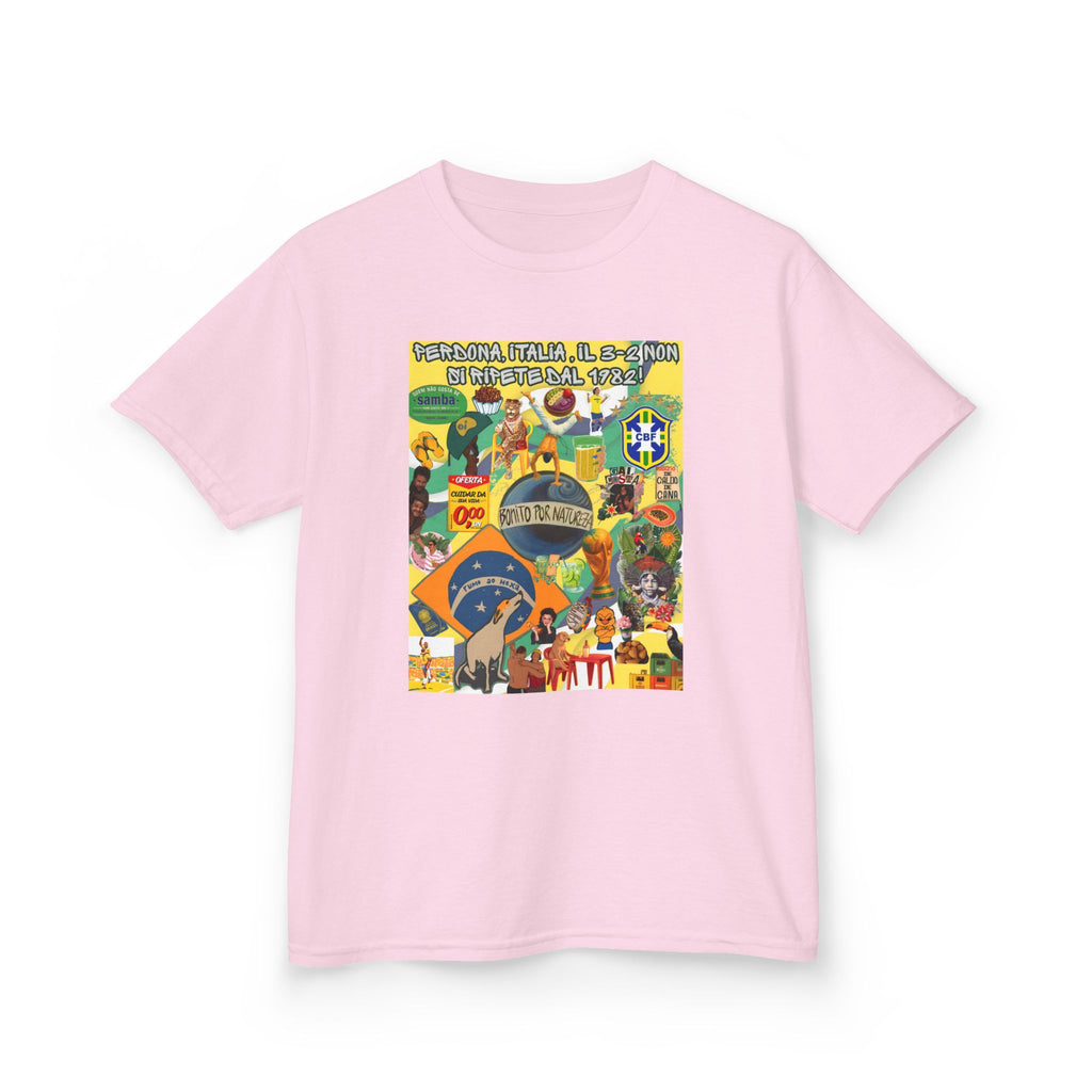Unisex Kids 100% Algodão | Brasil x Itália